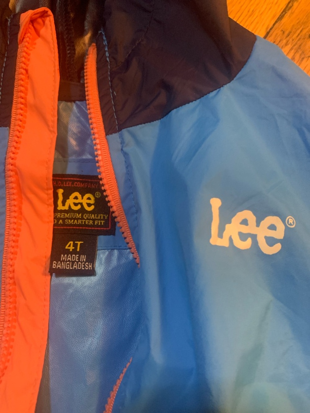 Lee kids rain jacket 4T boy - Picture 2 of 5